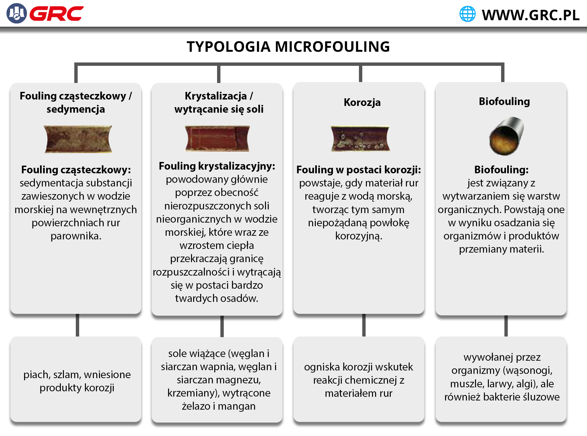 Zjawisko Microfouling w przemyśle.